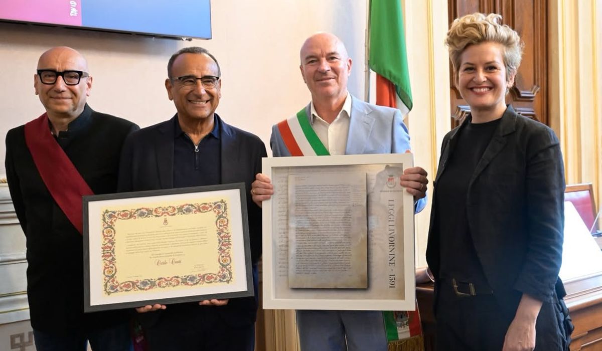 Livorno conferisce la cittadinanza onoraria a Carlo Conti