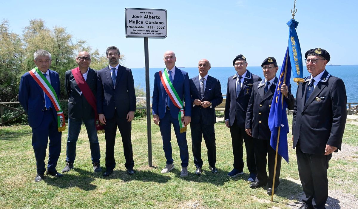 Livorno ricorda Pepe Mujica: inaugurata un’area verde dedicata all’ex presidente uruguaiano