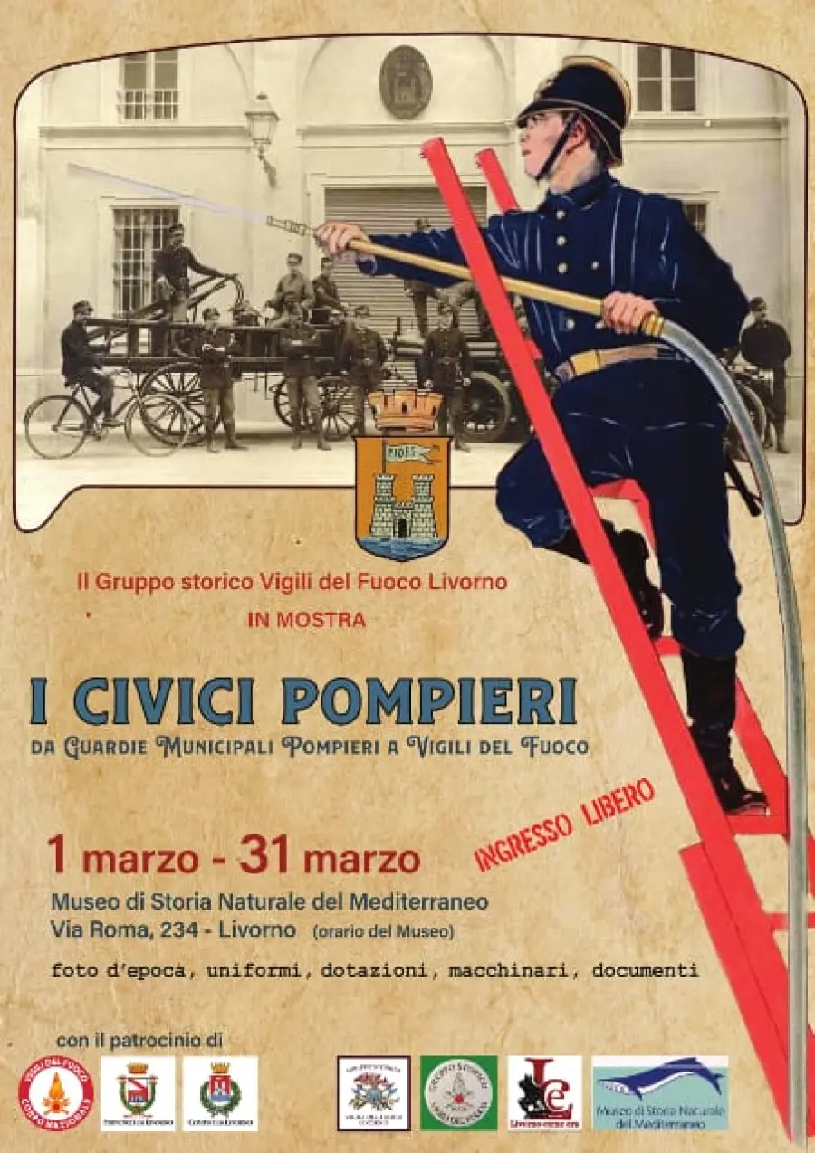 Al Museo del Mediterraneo la mostra “I civici pompieri”