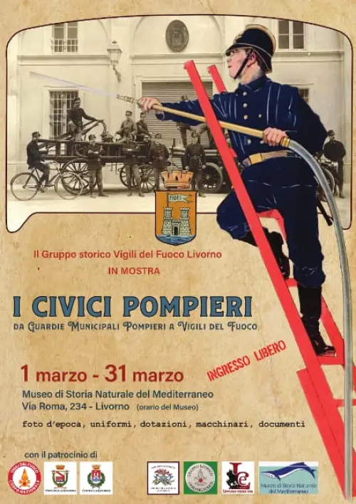 Al Museo del Mediterraneo la mostra “I civici pompieri”